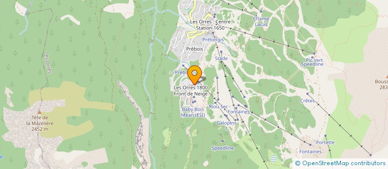 localisation de l'entreprise MADAME JESSICA TOURNAY  LES ORRES