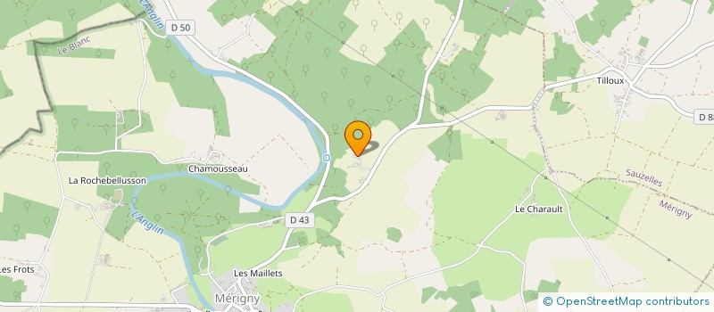 localisation de l'entreprise MADAME JESSICA TRANCHANT à MERIGNY