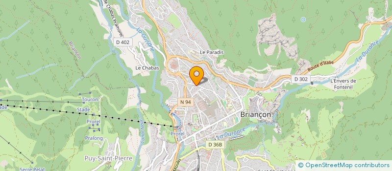 localisation de l'entreprise MADAME JESSICA TRIOLET à BRIANCON