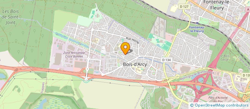 localisation de l'entreprise MADAME JESSICA TROILO  BOIS-D'ARCY