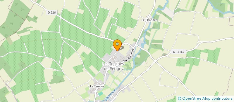localisation de l'entreprise MADAME JESSICA ULLMANN à LES TOUCHES-DE-PERIGNY