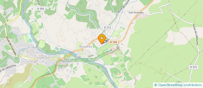 localisation de l'entreprise MADAME JESSICA VAESKEN  ROSIERES