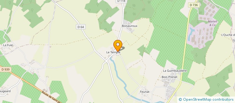 localisation de l'entreprise MADAME JESSICA VALEAU à ROUILLAC