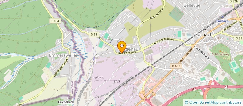 localisation de l'entreprise MADAME JESSICA VALENTI  FOLKLING