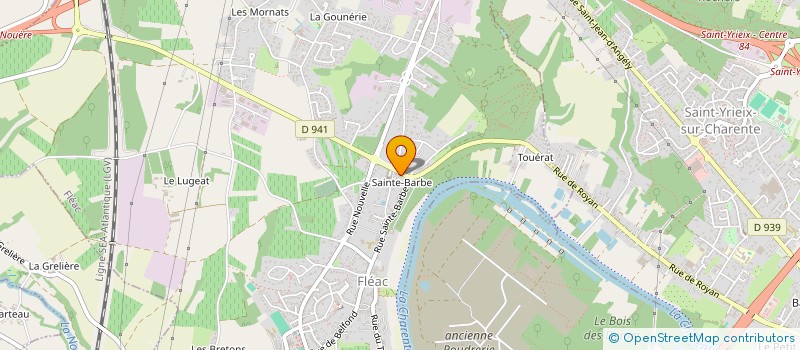 localisation de l'entreprise MADAME JESSICA VALET à FLEAC
