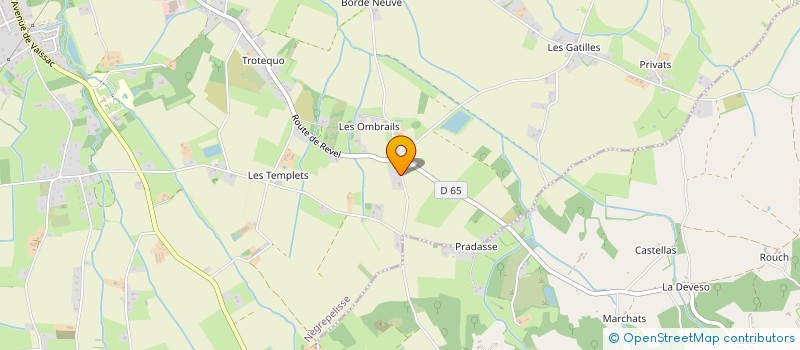 localisation de l'entreprise MADAME JESSICA VANDEKERCKHOVE  NEGREPELISSE