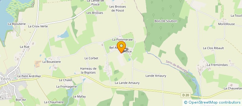 localisation de l'entreprise MADAME JESSICA VAULEON  FEINS