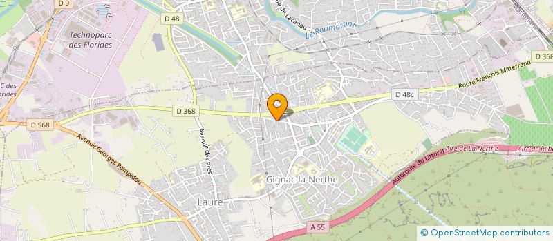 localisation de l'entreprise MADAME JESSICA VELLUZ à GIGNAC-LA-NERTHE