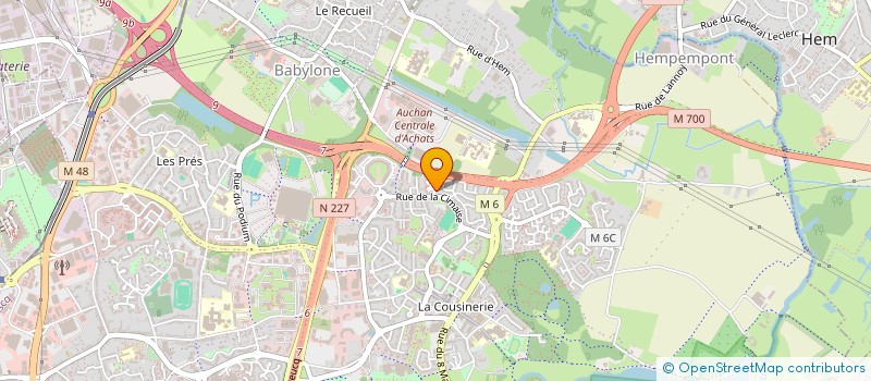 localisation de l'entreprise MADAME JESSICA VERBURGT à VILLENEUVE-D'ASCQ