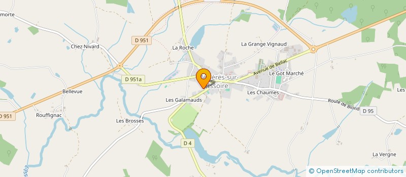 localisation de l'entreprise MADAME JESSICA VERSMISSEN à VAL D'ISSOIRE