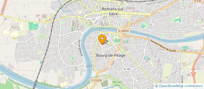localisation de l'entreprise MADAME JESSICA VINCENT à BOURG-DE-PEAGE