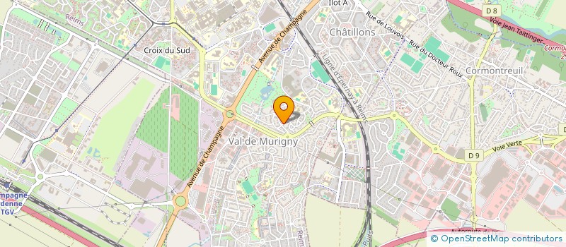 localisation de l'entreprise MADAME JESSICA VINCENT  REIMS