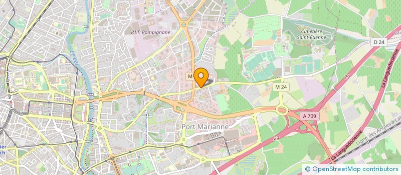 localisation de l'entreprise MADAME JESSICA VIRAMA à MONTPELLIER