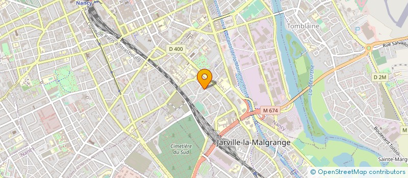 localisation de l'entreprise MADAME JESSICA VOIRIN  NANCY