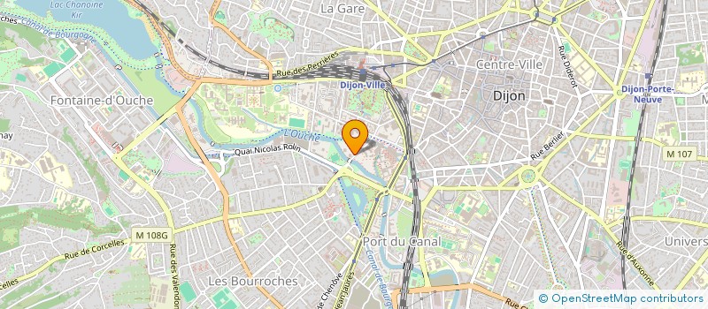 localisation de l'entreprise MADAME JESSICA VUILLAUME  DIJON