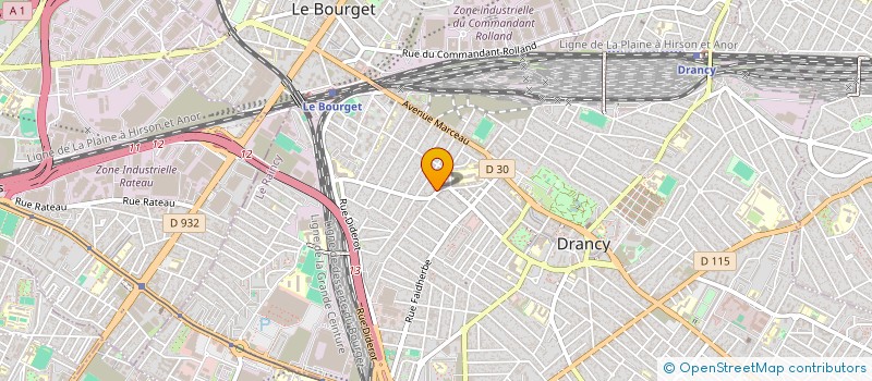 localisation de l'entreprise MADAME JESSICA WEBER à DRANCY