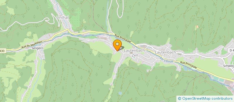 localisation de l'entreprise MADAME JESSICA WEILLER  LAUTENBACHZELL