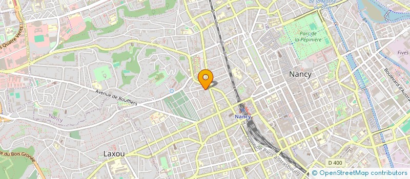 localisation de l'entreprise MADAME JESSICA WEISSE  NANCY