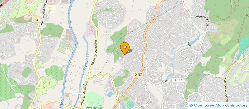 localisation de l'entreprise MADAME JESSICA WIRZ à FREJUS