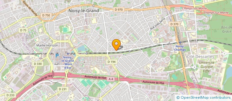 localisation de l'entreprise MADAME JESSICA ZRIHEN à NOISY-LE-GRAND