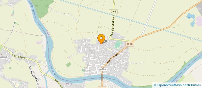 localisation de l'entreprise MADAME JESSIE BABBI  LOYETTES