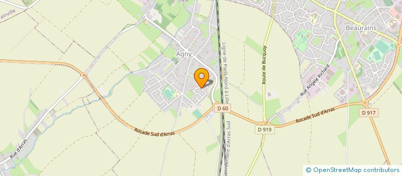 localisation de l'entreprise MADAME JESSIE BACQUET  WANCOURT