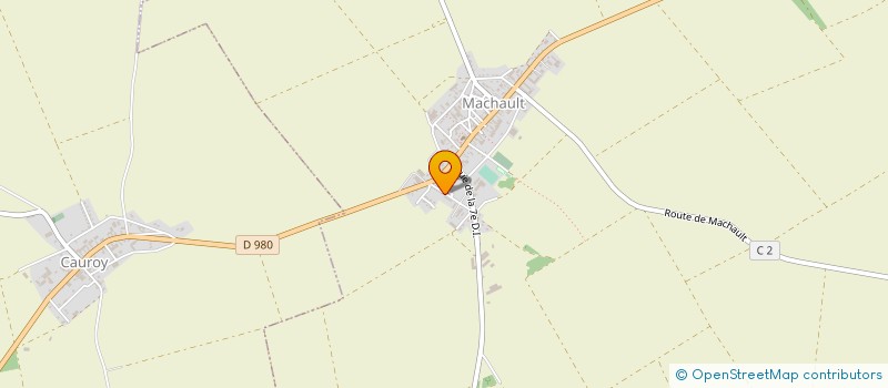 localisation de l'entreprise MADAME JESSIE BECHARD  MACHAULT