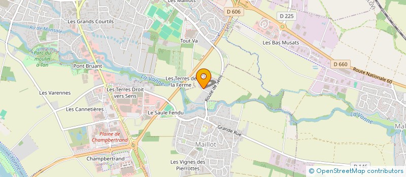 localisation de l'entreprise MADAME JESSIE CIBORSKI  MAILLOT