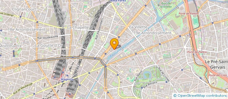 localisation de l'entreprise MADAME JESSIE DANIEL  PARIS