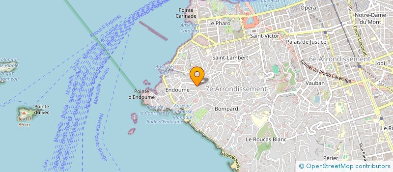 localisation de l'entreprise MADAME JESSIE GIARDINA à MARSEILLE