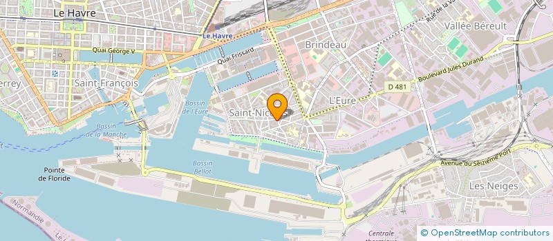 localisation de l'entreprise MADAME JESSIE IFTISSEN  LE HAVRE