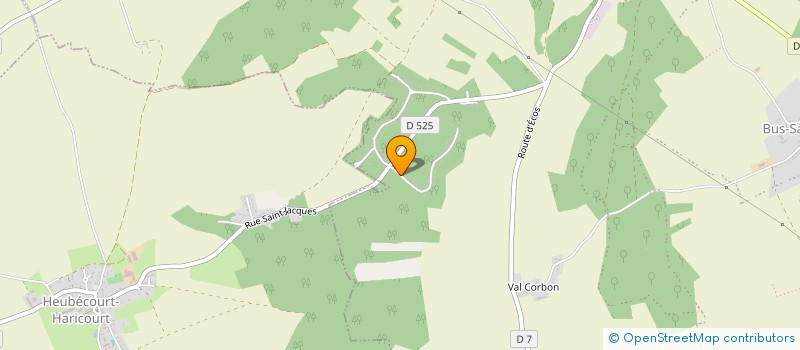 localisation de l'entreprise MADAME JESSIE JACQ  VEXIN-SUR-EPTE