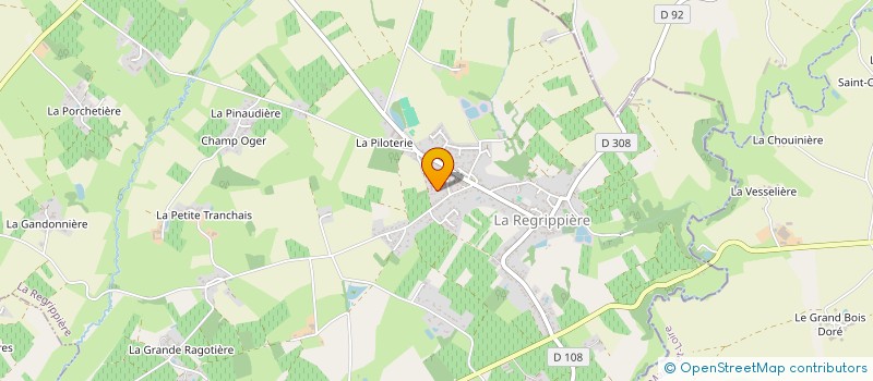 localisation de l'entreprise MADAME JESSIE LASSERRE  LA REGRIPPIERE