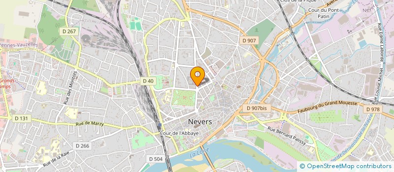 localisation de l'entreprise MADAME JESSIE MOELLON à NEVERS