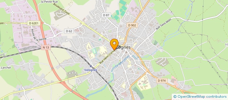 localisation de l'entreprise MADAME JESSIE PAOLINI à VALOGNES