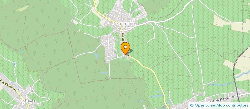 localisation de l'entreprise MADAME JESSIE PERTOIS à CRAMANT