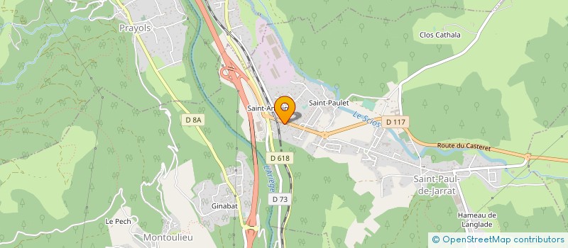 localisation de l'entreprise MADAME JESSIE RIBAS à FERRIERES-SUR-ARIEGE