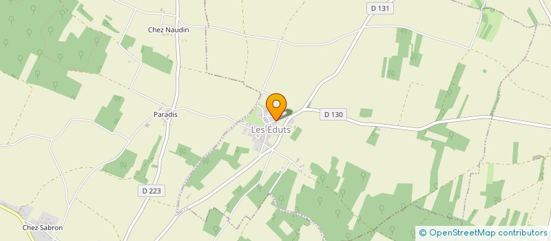 localisation de l'entreprise MADAME JESSIE ROBBE  LES EDUTS