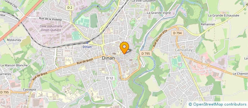 localisation de l'entreprise MADAME JESSIE RUCAY à DINAN
