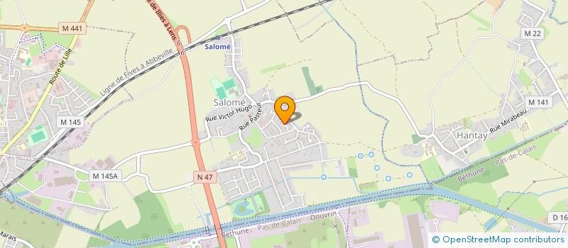 localisation de l'entreprise MADAME JESSIE TARIK  SALOME