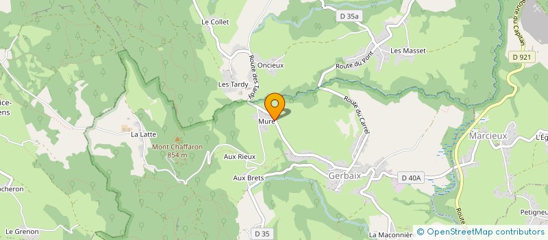 localisation de l'entreprise MADAME JESSIKA BORIE  GERBAIX