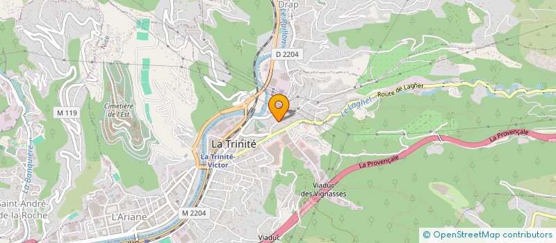localisation de l'entreprise MADAME JESSIKA LEOCARD à LA TRINITE