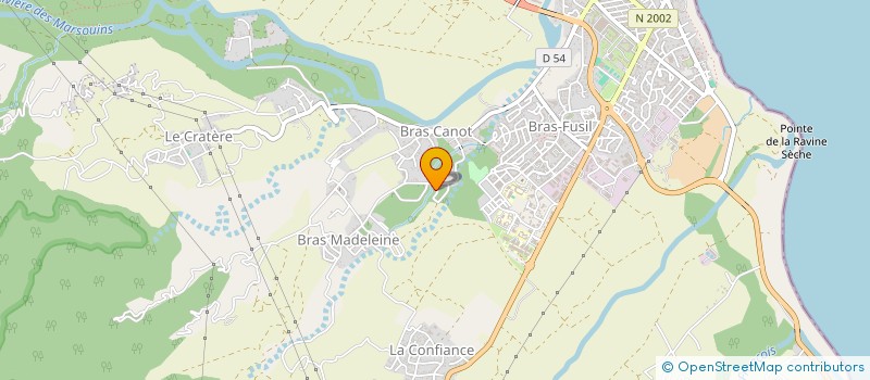 localisation de l'entreprise MADAME JESSY BADIN à SAINT-BENOIT