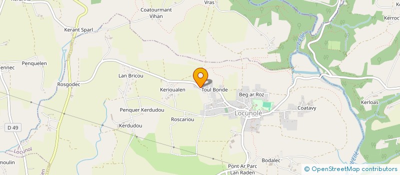 localisation de l'entreprise MADAME JESSY BRASSEUR  LOCUNOLE