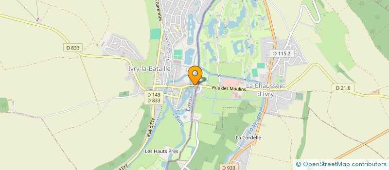 localisation de l'entreprise MADAME JESSY BURG à IVRY-LA-BATAILLE