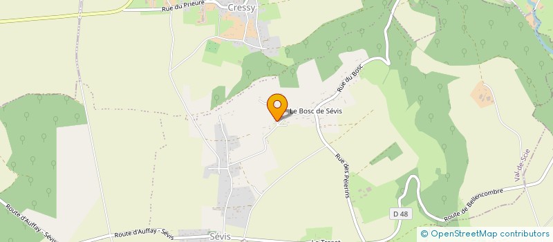 localisation de l'entreprise MADAME JESSY DELAUNAY  VAL-DE-SCIE