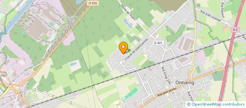 localisation de l'entreprise MADAME JESSY DELPORTE  ONNAING