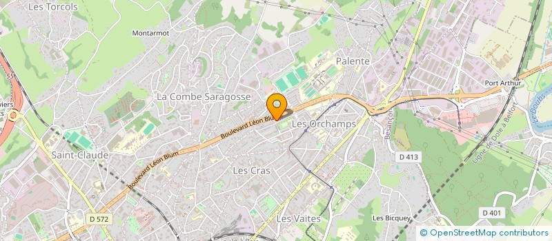 localisation de l'entreprise MADAME JESSY EDJOUMA  BESANCON