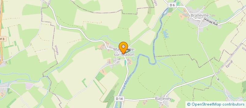 localisation de l'entreprise MADAME JESSY HELLICH  MARAINVILLE-SUR-MADON