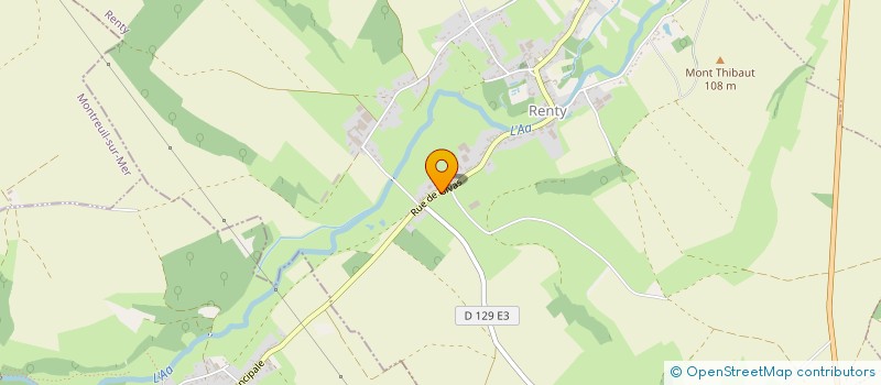 localisation de l'entreprise MADAME JESSY MARTIN  RENTY